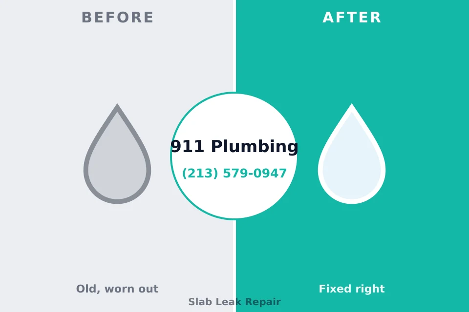 Before and after: plumbing company Norphlet, AR